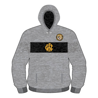 Westmeadows FC Tech Hoody - Grey Marle:Grey